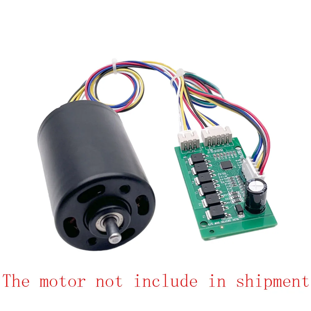 

Модуль привода бесщеточного двигателя постоянного тока 10 В-30 В, регулировка скорости ШИМ вперед и назад, регулятор скорости двигателя высокой мощности 50 Вт с Холлом