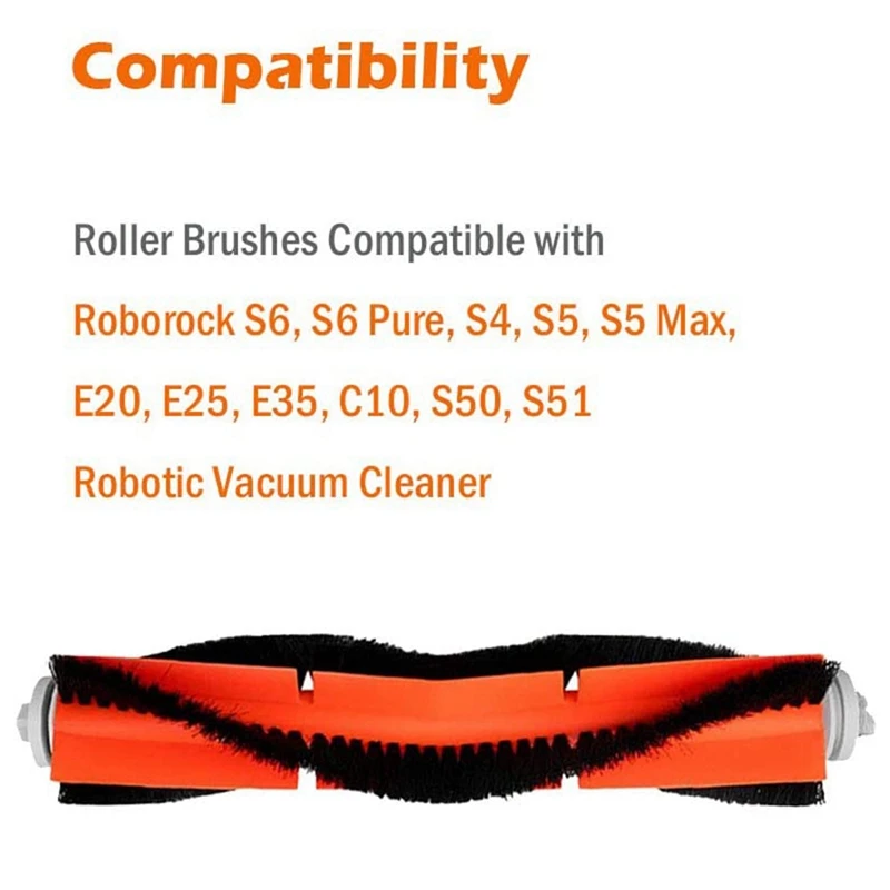 Xiaomi Mi مكنسة كهربائية روبوت ، فرشاة رئيسية ، فلتر Hepa ، فرشاة جانبية ، قماش ممسحة ، مجموعة غطاء ، 2 Roborock S50 ، أجزاء S51