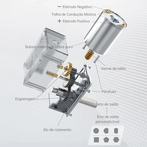 JGY370 WORM GEAR ENGINE, Automatic lock reversal gearbox, low -speed micro engine, DC 12V, 8mm, D7, 6V, 24V, length 25mm axle 12 Main Speed Reducing Sales - №11