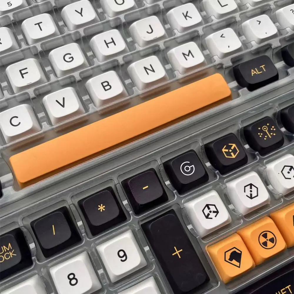 Virtual war theme 125-Key XDA  Keycaps PBT Dye-subbed for MX Switches of 61 63  67  87 104 108 Mechanical Keyboards