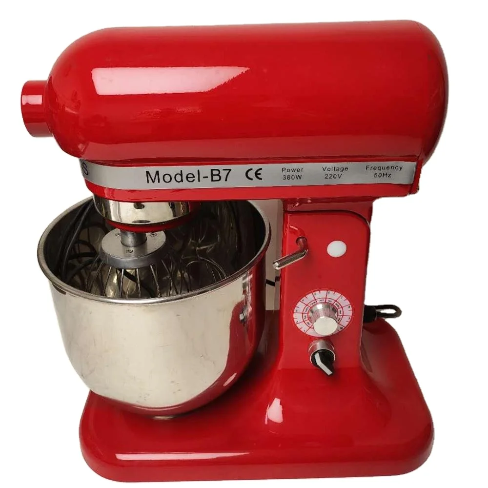 

Stand Mixer of 7L Commercial Food Mixer with Stainless Steel Bowl for Home Use and Bakery Making