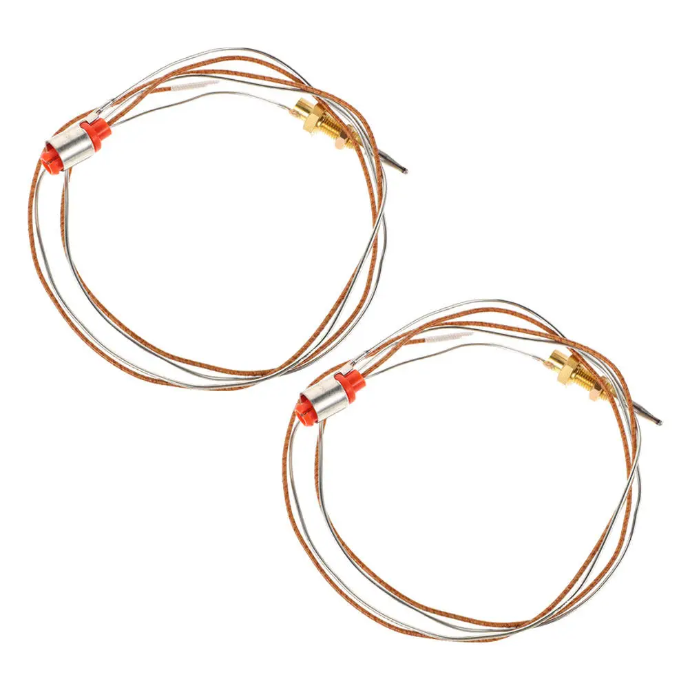 

Комплект из 2 термопар для газовой плиты: встроенный датчик розжига и автоматический датчик защиты от потухания пламени (термопара-выключатель)