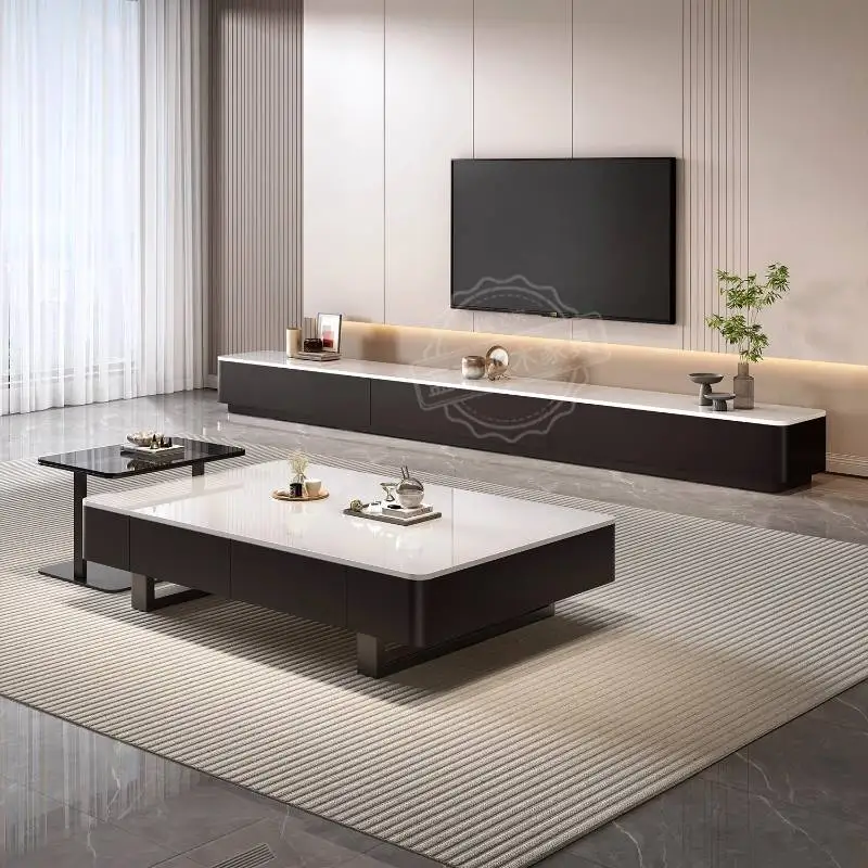 

Office European Tv Cabinet Decoration White Art Floor Living Room Tv Cabinet Storage Designer Szafka Pod Telewizor Furniture