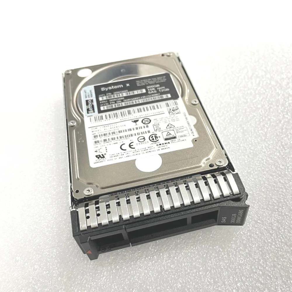 

HDD For IBM Hard Disk X3650M5 X3850X6 00WG685 00WG686 300G 10K 12GB 2.5" Hard Drive