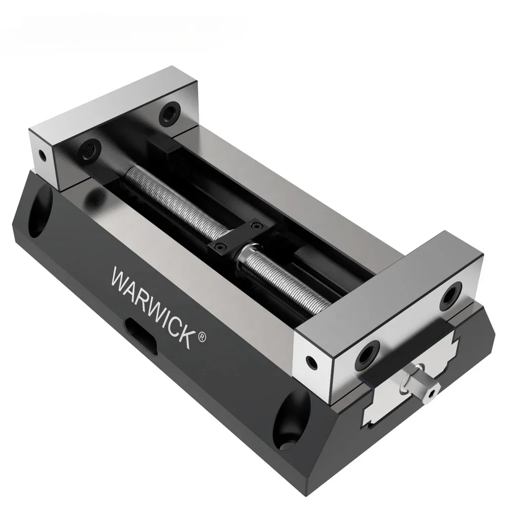 WARWICK CNC KSF-125-300A/B 5 axis rotary fly tying machinist hand vise for Zero Point Mounting System