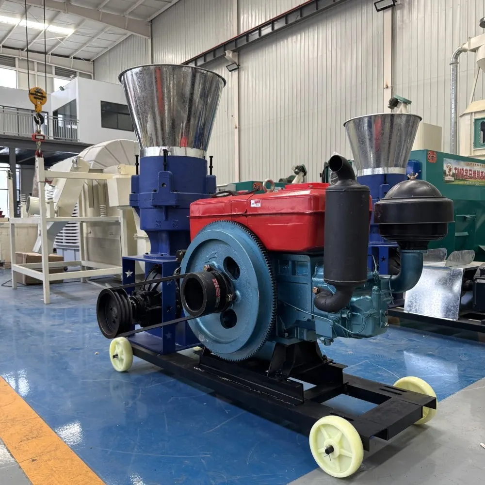 AIROW Durable Diesel Engine Feed Pellet Machine for Cattle Sheep and Goat Feed Production