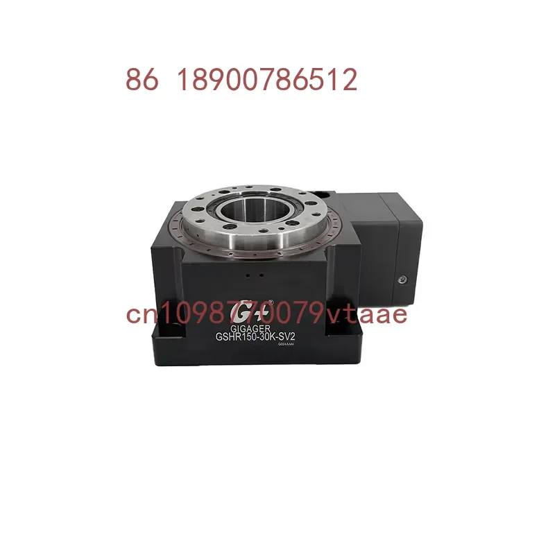 G+ GSHR 150 High Rigidity Hollow Rotary Table Crossed Roller Bearing & Hypoid Gear Actuator for Servo/Stepper Motors
