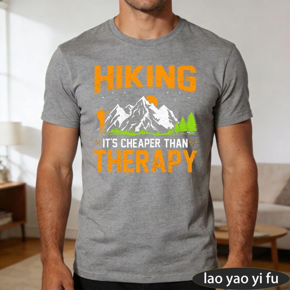 Camiseta Masculina de Algodão  - Outdoor Adventure Therapy avaliação e preço