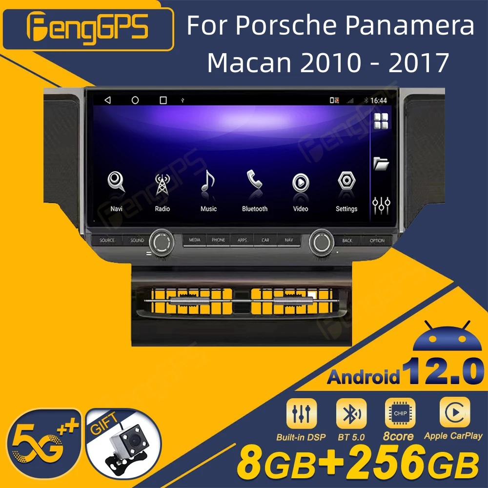 

For Porsche Panamera Macan 2010 - 2017 Android Car Radio 2 Din Stereo Receiver Autoradio Multimedia Player GPS Navi Head Unit