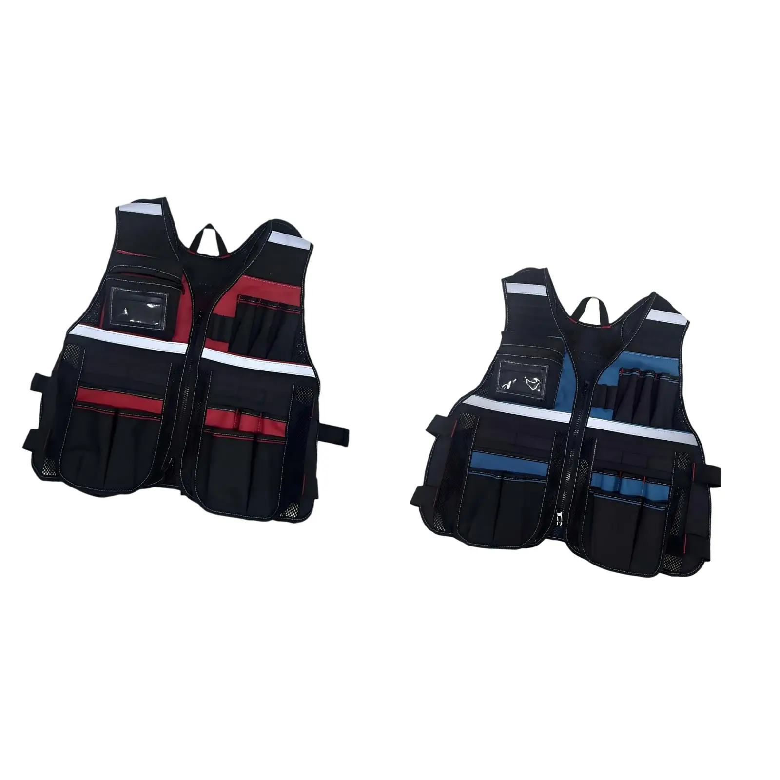 

Многофункциональный жилет-органайзер для инструментов с множеством карманов, сумка для инструментов электрика и плотника, для техников