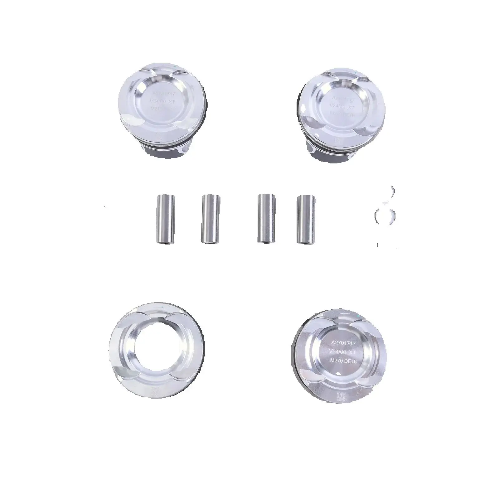 4PCS Piston Rings Set Φ83mm KS FOR Mercedes-Benz A200 CLA200 GLA200 M270910 Cylinder Engine Parts