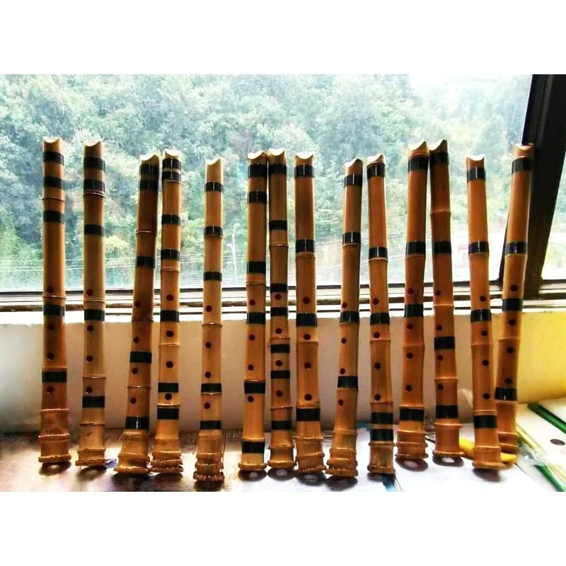Qin Guliu, Dushan Liu, professional playing regular pipe, real bamboo flute musical instruments