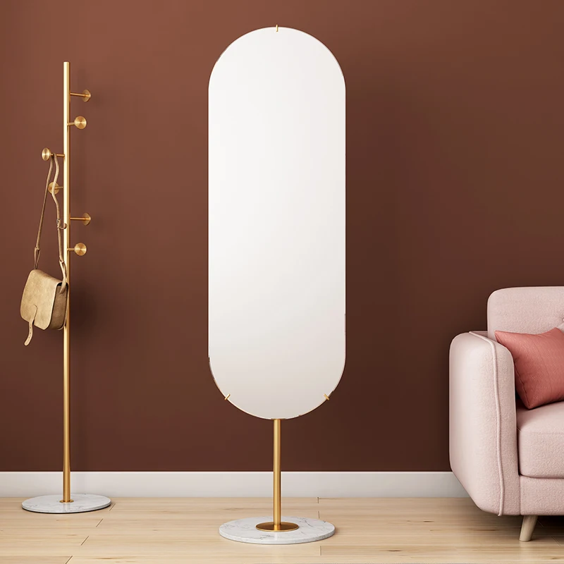 Luxury Full Length Cute Mirror Cool Floor Standing Shower Tall Mirror Abstract Free Shipping Dekoracyjne Lustra Room Decoration