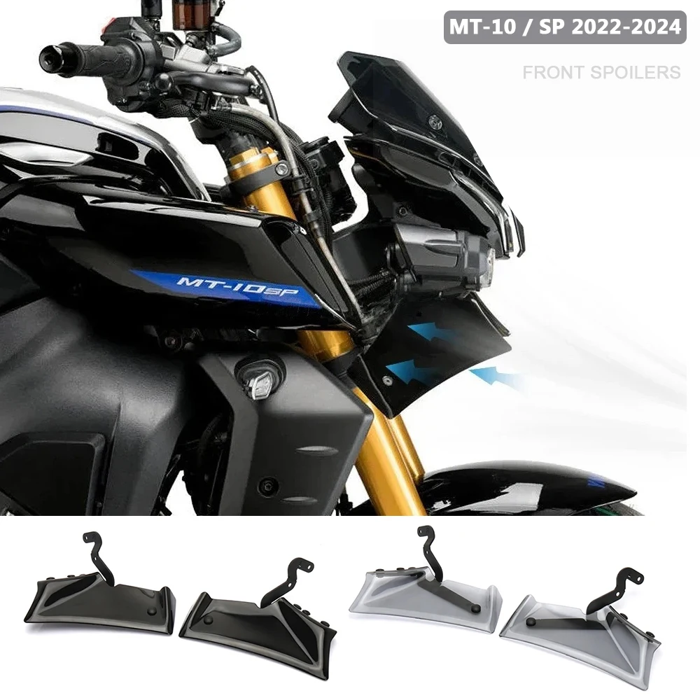 

Frontal Wing For YAMAHA MT-10 MT10 MT 10 SP 2022 2023 2024 Motorcycle Sport Downforce Naked Front Spoilers Aerodynamic Deflector