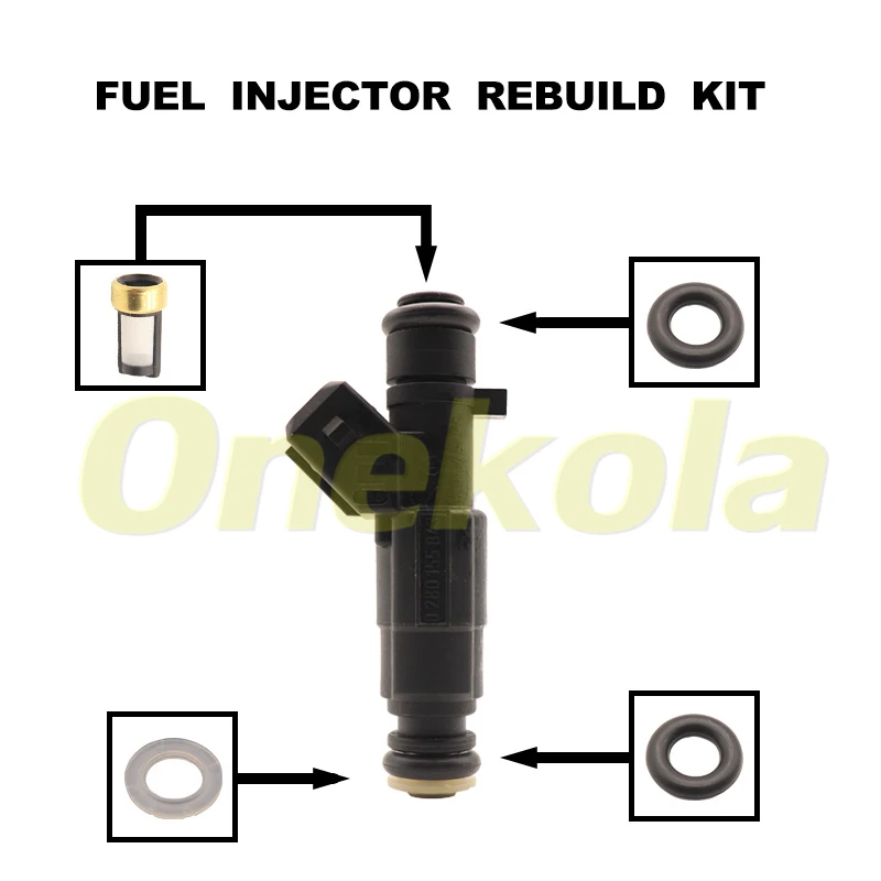 

Fuel Injector Seal O-Ring Kit Seals Filters for RENAULT CLIO II 1999~2003 MEGANE 1998~1999 1.6 0280155843