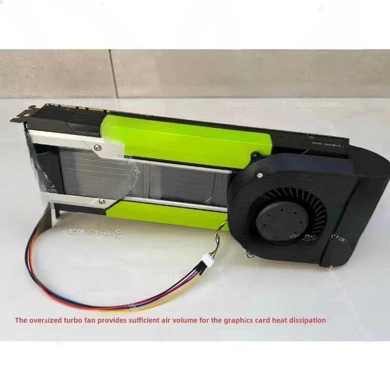 Suitable for Tesla P100 P40 M40 K80 v100 graphics card modification active cooling component