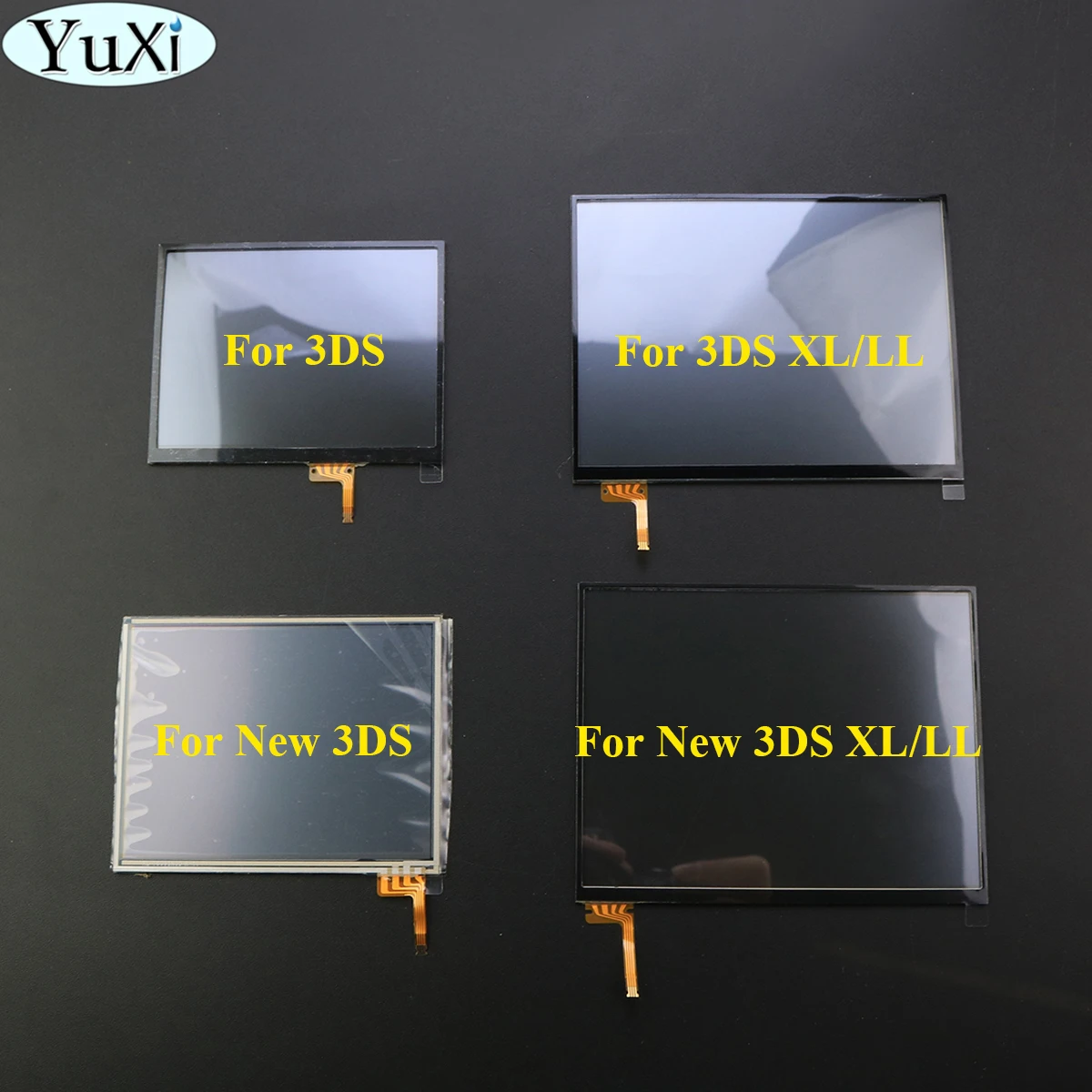 YuXi 1Pcs Touch Screen Digitizer Glass Display Touch Panel Replacement For New 3DS XL LL 3DSXL 3DSLL