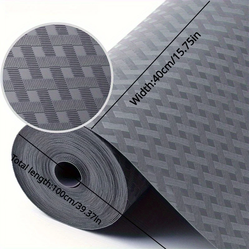 1 Roll Shelf Liner for Kitchen Cabinets,Refrigerator Liners,Waterproof&Oil-Proof Kitchen Cupboard Liner, Durable Plastic Drawer