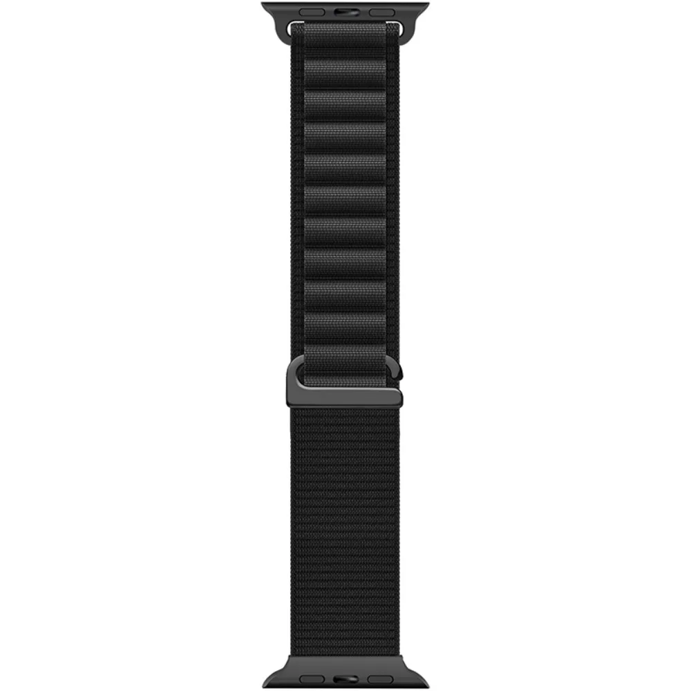 Bracelet réglable en nylon pour Apple Watch, bracelet, boucle alpine, série Ultra 49mm, iWatch 9, 8, 7, 6, 5, 4, 3, SE2, 44mm, 40mm, 45mm, 41mm