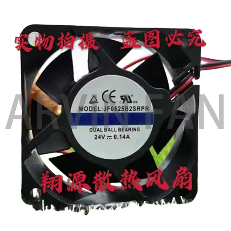 

JF0625B2SRPR 6025 24V 0.14A 6cm Inverter CoolingFan