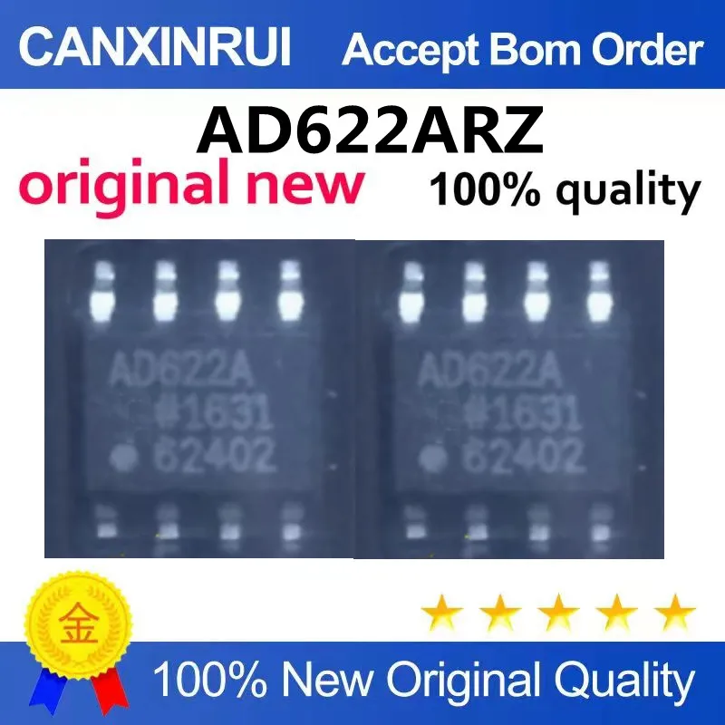 

AD622ARZ brand new original genuine, quality assured.