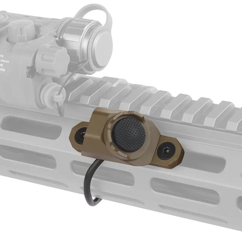 NEW Tactical AXON Remote In-Line Dual Function Pressure Switch Flashlight PEQ NGAL Pushbutton SF/2.5/3.5/Crane Plugs