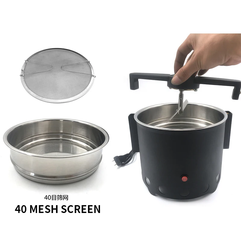 220V/110V 500g Rotating Coffee Bean Cooling Plate Cooler Double Layer Large Suction Home Roasted Bean Cooling Machine