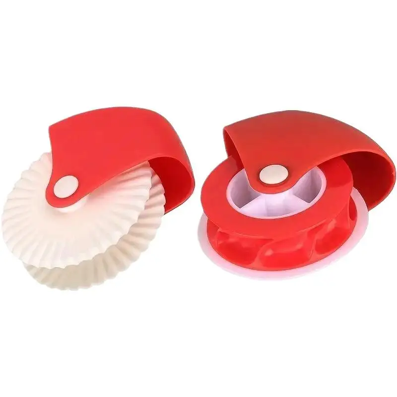 Kitchen Pizza Pastry Lattice Cutter Pastry Pie Decor Cutter Plastic Wheel Roller Baking Cutter Tools FoodGrade MultiPurpose