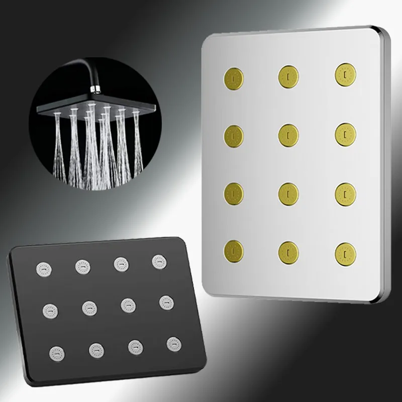 

Антиблокирующая насадка для душа под давлением, 10-дюймовая универсальная большая насадка для душа, ванная комната, отель, небольшой душ на талии