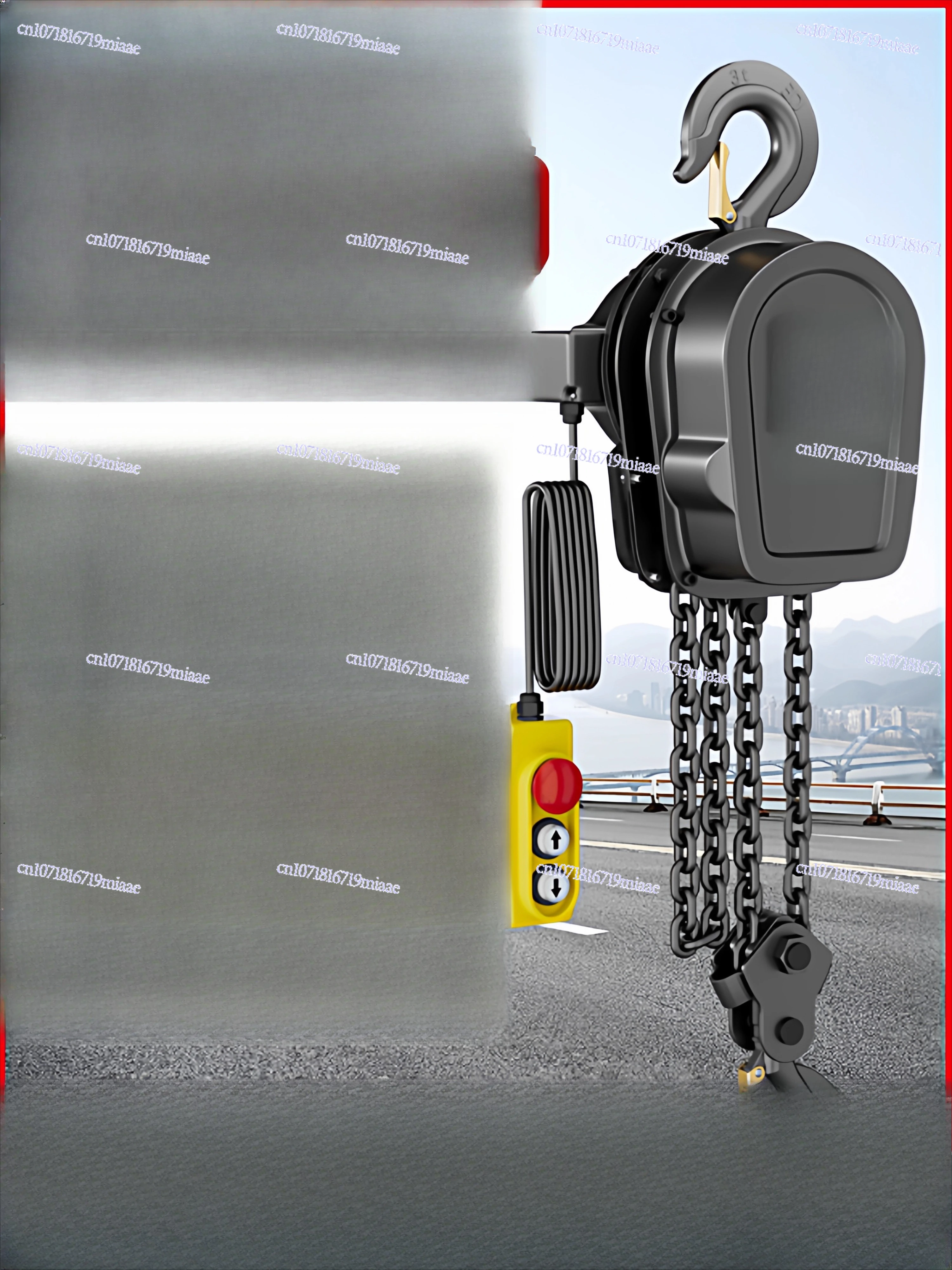 380V Group Crane Small 1/2/3/5/10 Tons Backchain 220v Lifting Hoist, Electric Hoist