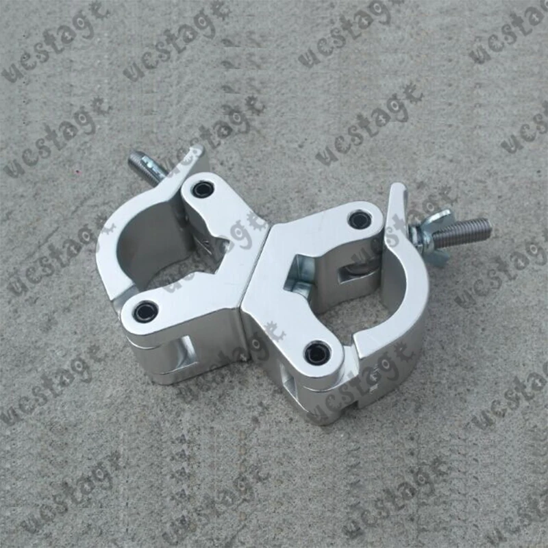 Swivel Clamp/Double Clamps Truss Hook Fit 58-61mm Tubes 750kg Bearing For Moving Head Heavy Lighting