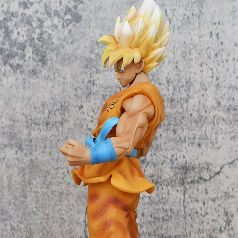 30cm Dragon Ball Z Son Goku Ssgss Pvc Anime figura de acción Super Saiyan estatuilla coleccionable decoración juguetes regalo estatua modelo muñeca