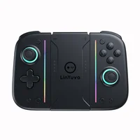 Controlador de interruptor inalámbrico LinYuvo KS52 para Nintendo NS/OLED, controlador Joypad inalámbrico con vibración ajustable y batería grande