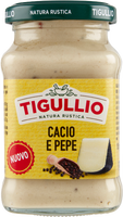 Cheese and Pepper Macaroni Sauce Cacio E Pepe Sauce 190g - Tigullio