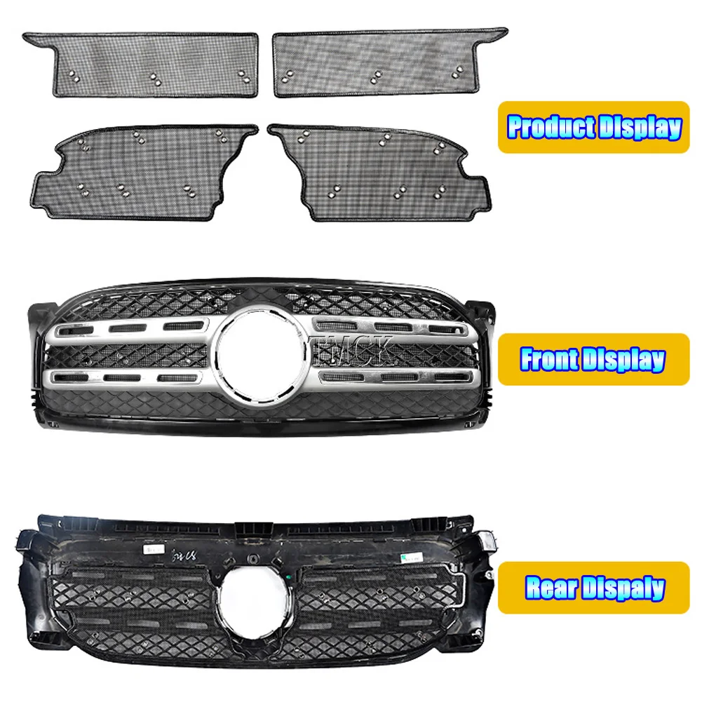 For Mercedes Benz GLB Class X247 GLB180 GLB200 GLB220 GLB250 2020-2022+ Car Air Intake Front Grill Grille Mesh Anti Insect Net