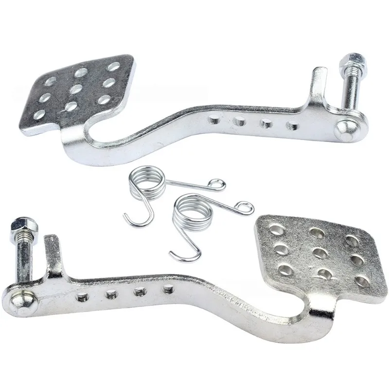 Go Kart Pedals Kit Brake Throttle Anti-Slip Design With Return Spring For 212Cc 196Cc 6.5Hp 5.5Hp Road Rocket