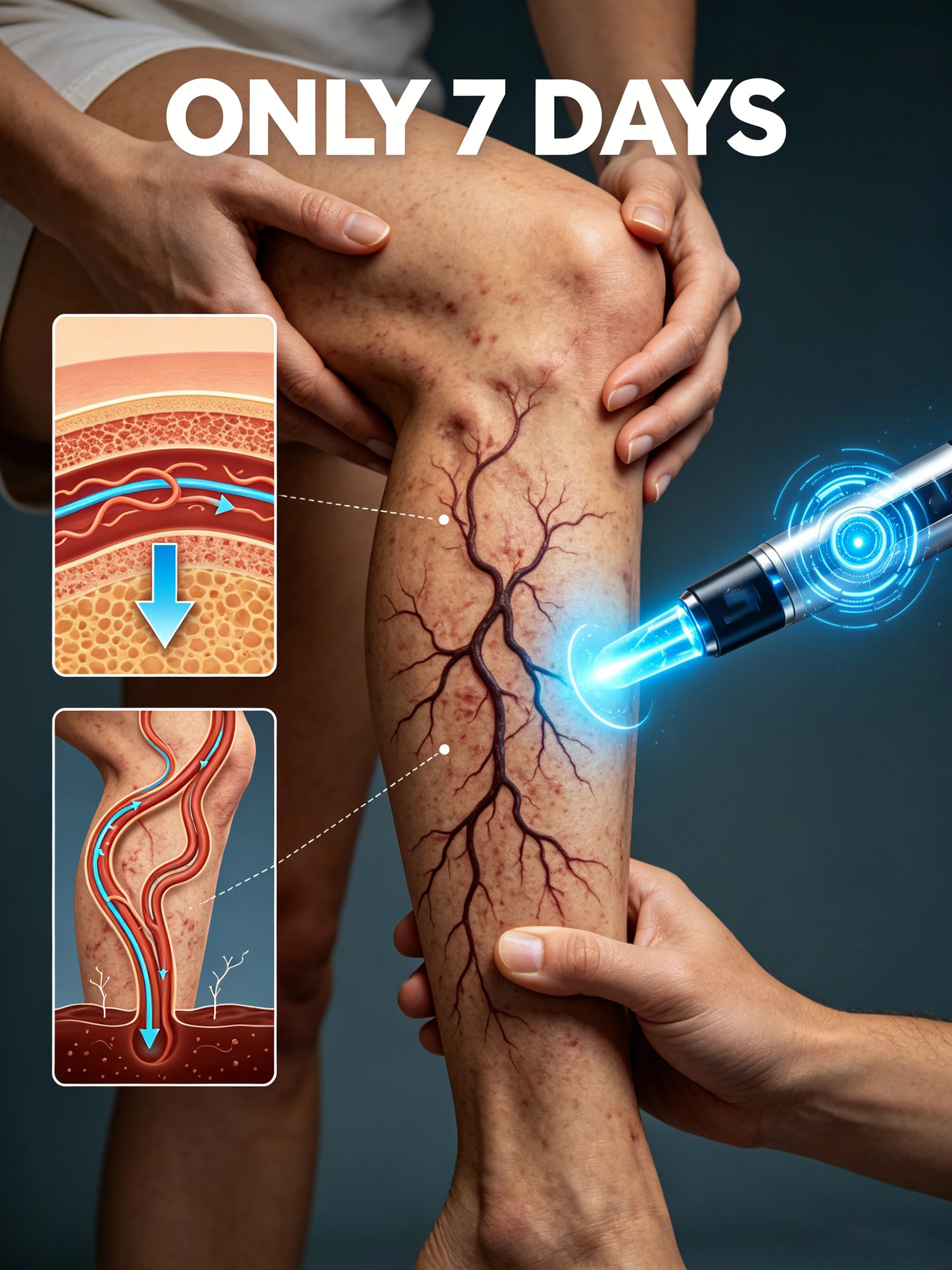 

Restore leg health in 7 days and stop varicose veins from recurring