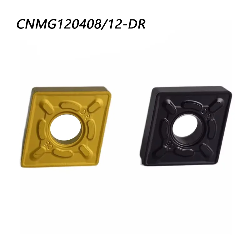

10PCS Carbide Inserts CNMG120408 CNMG120412 DR ZBC251 ZBC252 CNC Lathe Metal Cutter Machine Turning Tool CNMG Blade for Steel