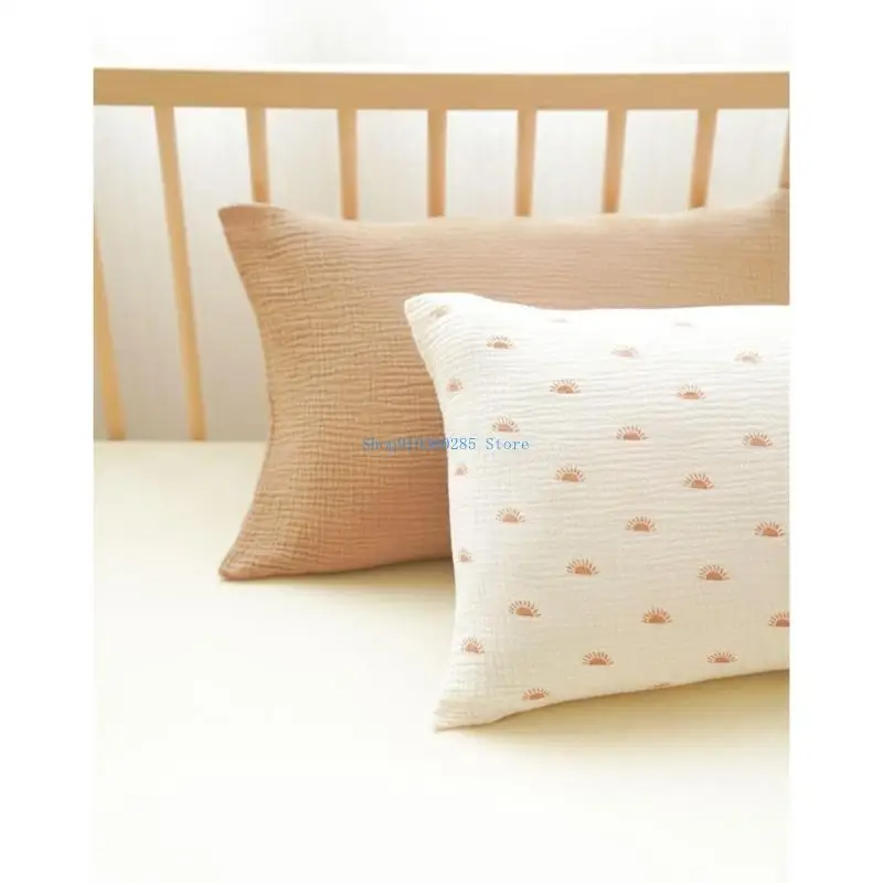 K9ff 2xsoft و Baby Baby Pillowcase جميل طباعة/سادة الأطفال الصلبة.