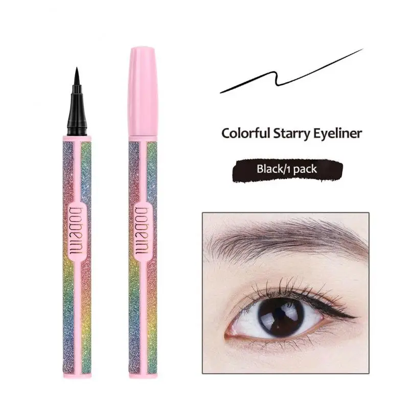 Schwarzer Eyeliner wasserdicht langlebiges Make-up Frauen kosmetische Eyeliner Bleistift Make-up Buntstift Augen Marker Stift