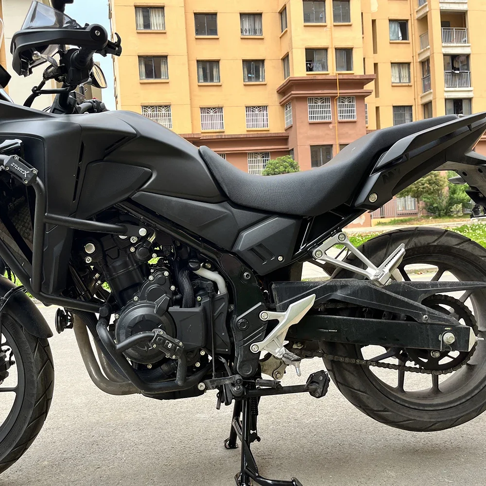 For HONDA CB500X CB500F 2019-2024 CB400F CB400X CBR400R Motorcycle Middle Kickstand Center Parking Stand Firm Holder Support view 3