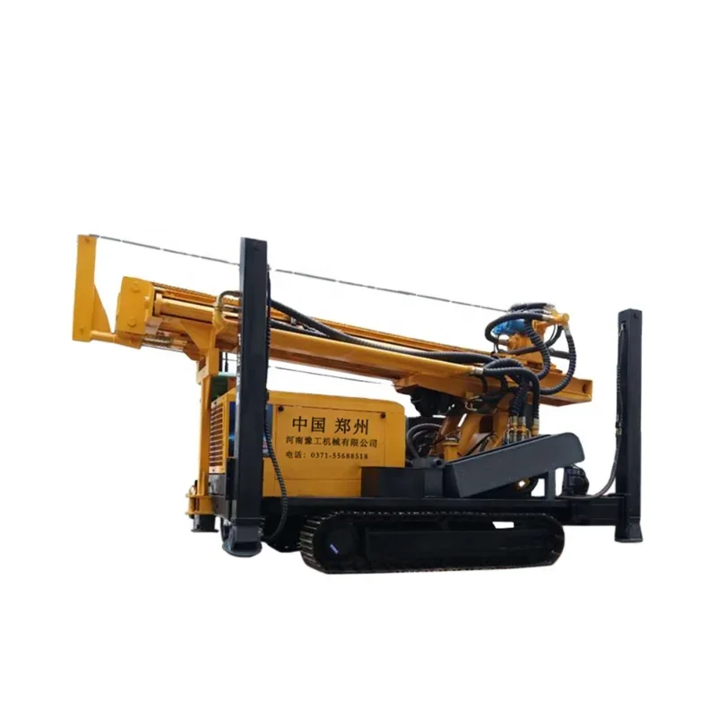 YG Air Compressor Diamond Blast Hole Drill Rig Price Hydraulic Head Rotary 100m Borehole Water Well Drilling Rig Machine for US