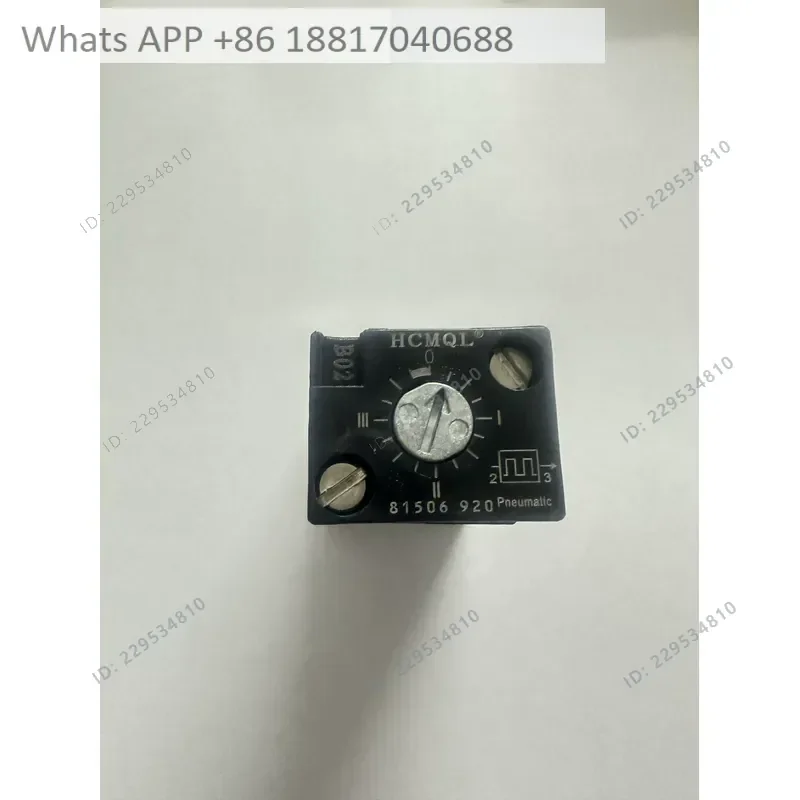 1PC for Hongchuang Pneumatic Pulse Generator HCMQL Pneumatic Intermittent Air Jet Valve Frequency Valve