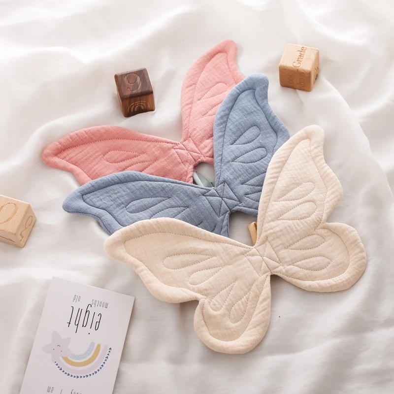 Baby Butterfly Back Strap Photograph Prop Party Costume Butterfly Wings Cute Cotton Dress Up High-Quality baby Accessories Gift