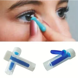 1pc silicone contact lens rod Suction Cup Suction Cup Soft Gel Portable Travel Mini contact Lens inserter removal tool