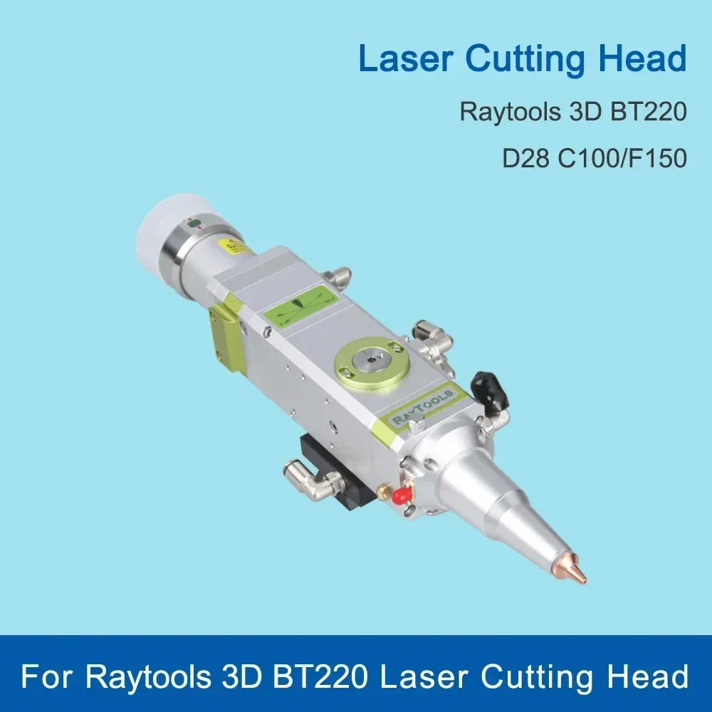 

Raytools волоконная Лазерная режущая головка 3D BT220 4000 Вт фокусное расстояние мощности 150 мм совершенно новая модель цельная головка