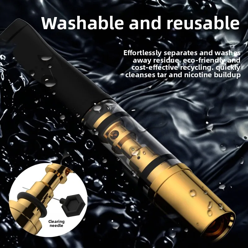 5 Pcs Genuine Reusable Plastic Cigarette Filter Tips - Thick/Thin/Medium, Washable & Recyclable, 3-in-1 Cigarette Holder