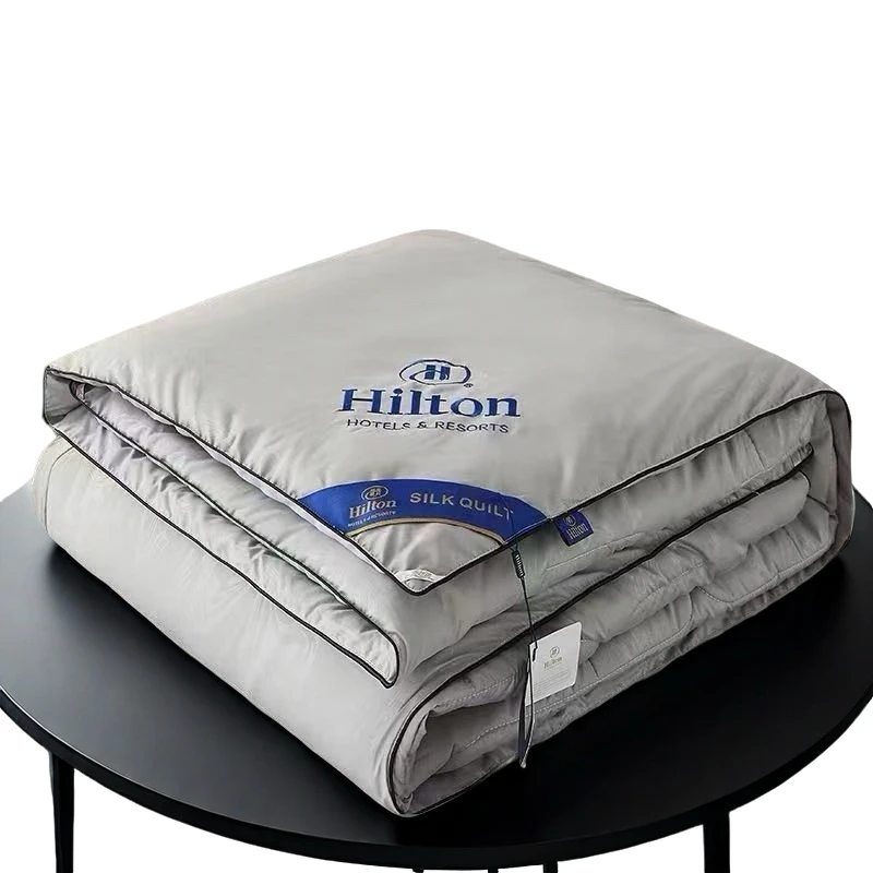 Five Star Hotel Standard Summer Air Conditioning Quilt Winter Cotton Quilt Home Use Single Double Spring Autumn Core Blanket