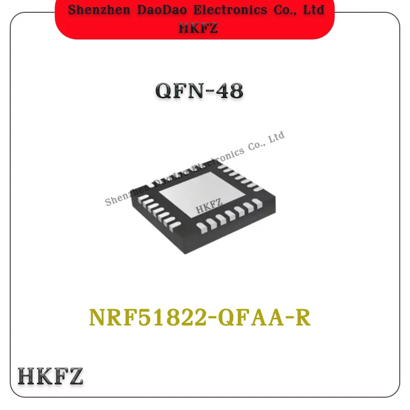 10Pcs NRF51822-QFAA-R N51822 QFAA IC Chip Wireless channel processor QFN-48