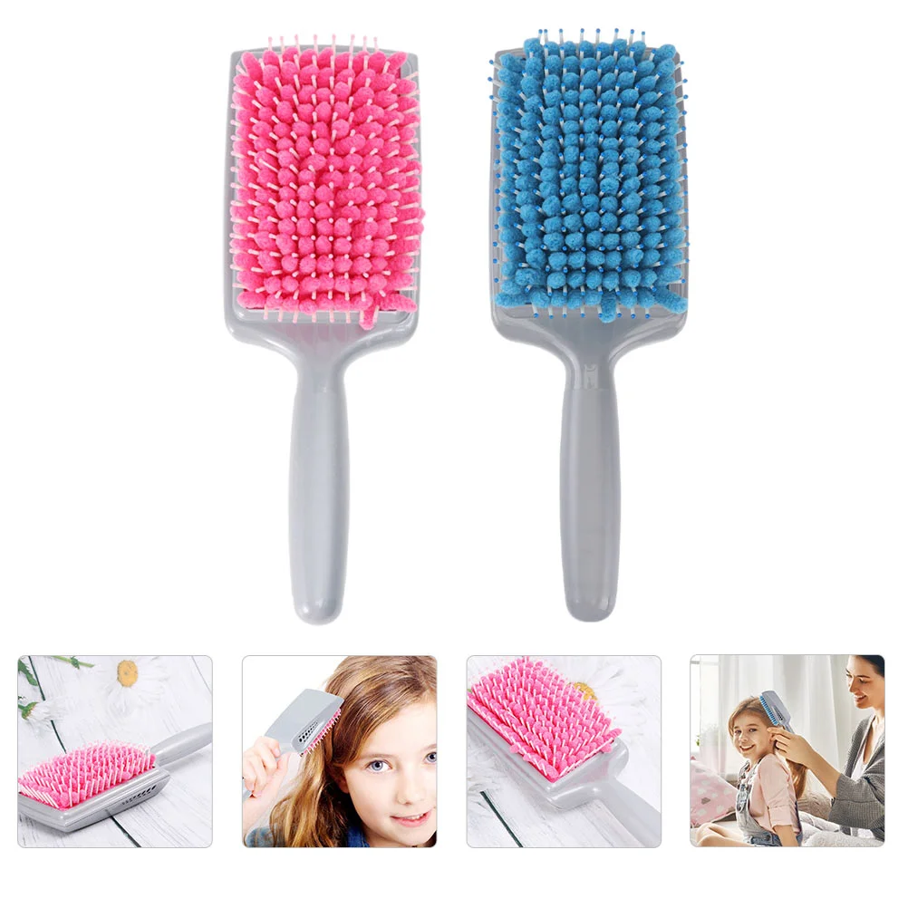 

Dry Hair Comb Sponge Sponges Fast Dryer Combs Quikstyle Microfiber Paddle Women's Brush